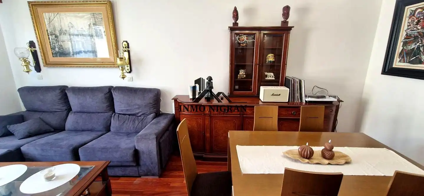 Sala de estar de Piso de alquiler en Baiona