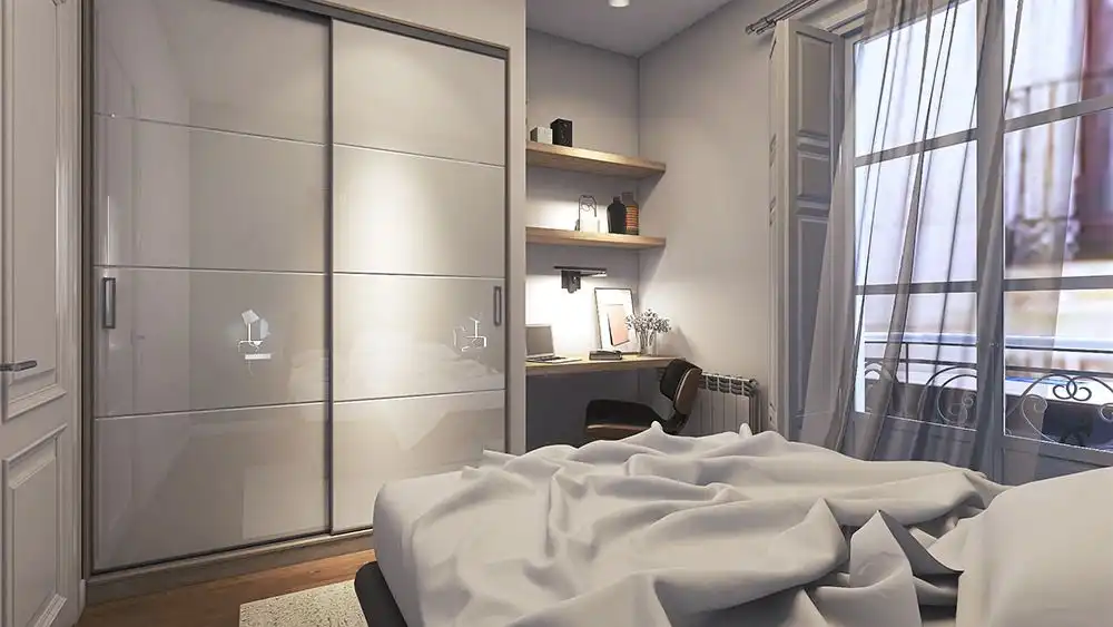 Bedroom of Flat for sale in Salamanca  with Air Conditioner, Heating and Balcony