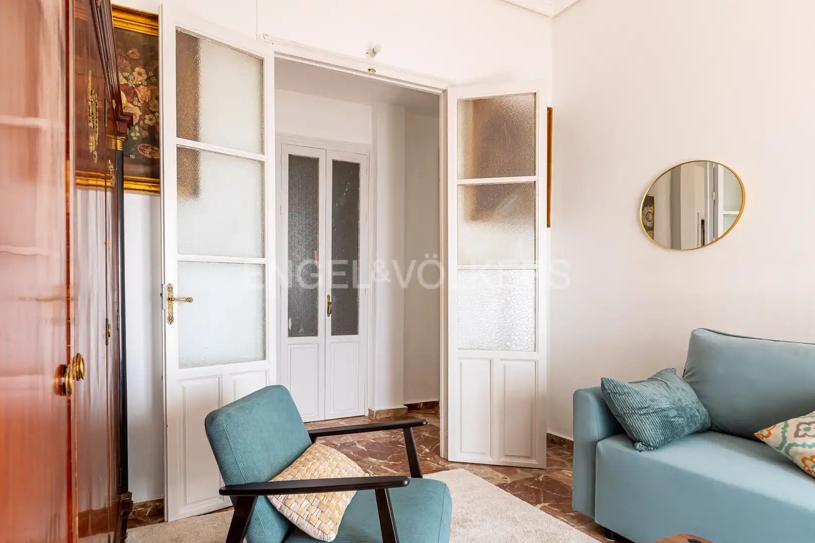 Sala de estar de Piso de alquiler en Sevilla con Aire acondicionado y Calefacción