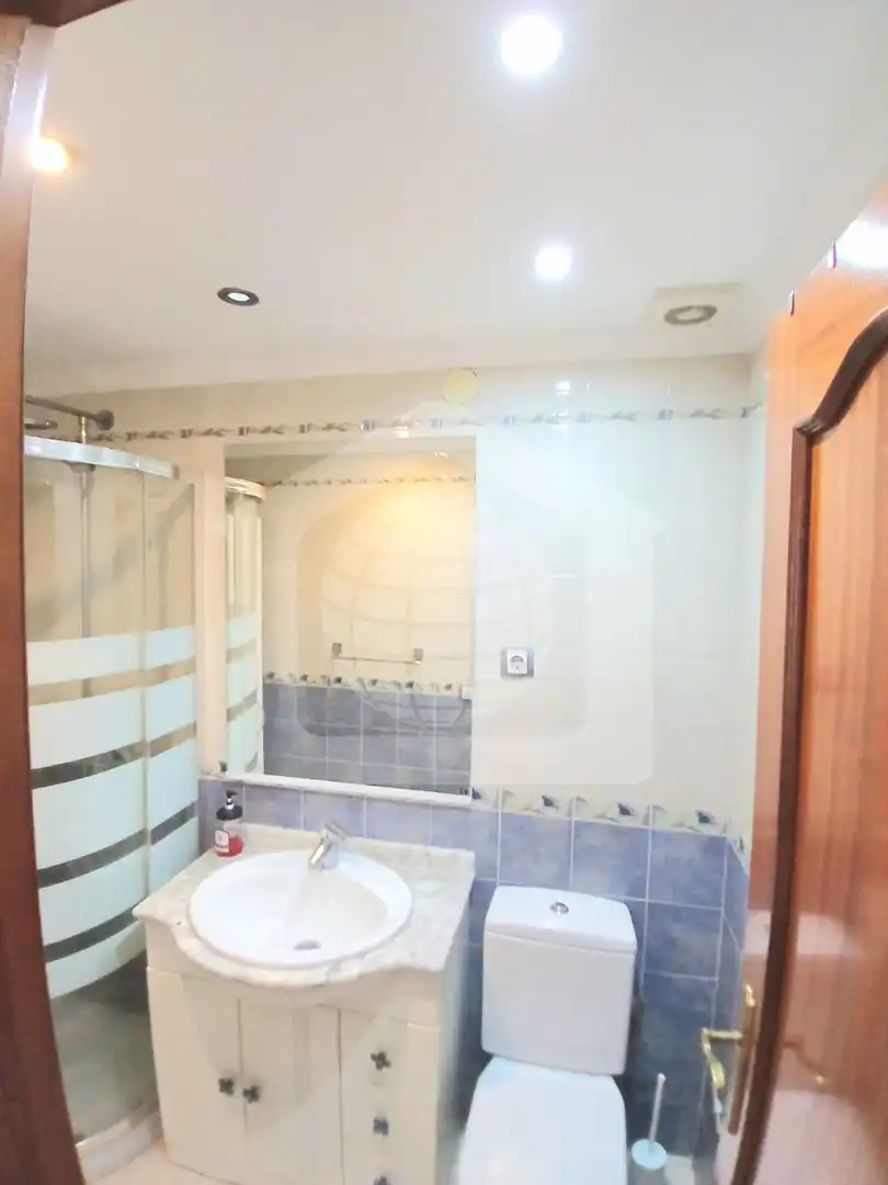 Bathroom of Flat for rent in Málaga  with Furnished