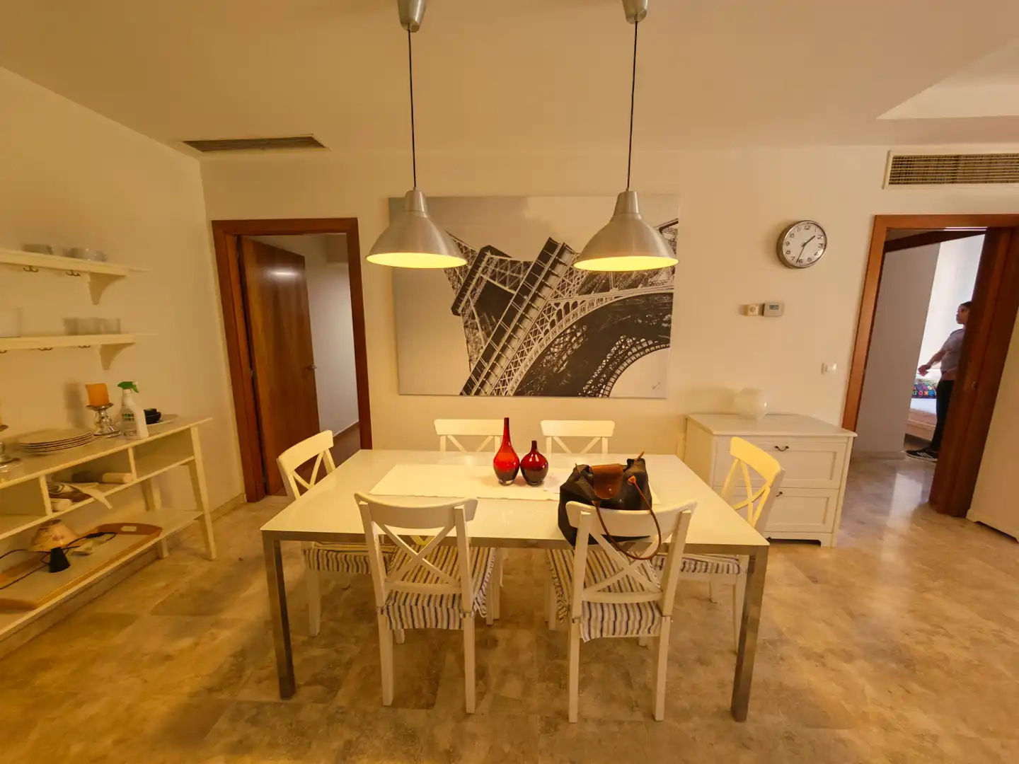 Dining room of Flat for rent in Alhaurín de la Torre  with Air Conditioner, Heating and Private garden