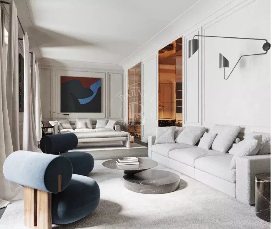 Living room of Flat for sale in  Madrid Capital  with Air Conditioner, Heating and Balcony