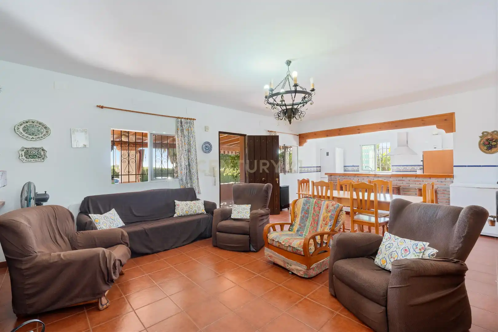 Sala de estar de Casa o chalet en venta en Motril con Jardín privado, Trastero y Piscina