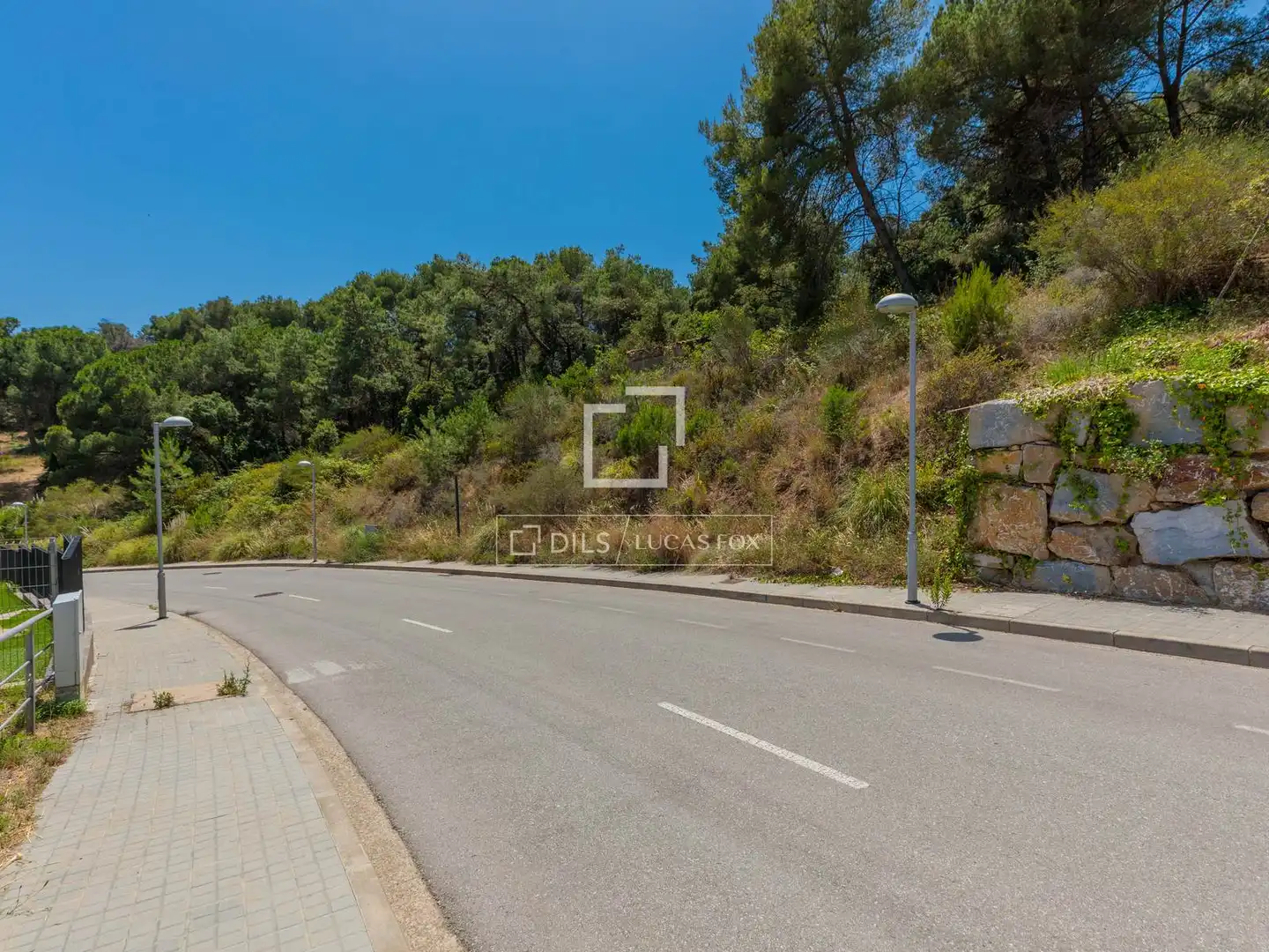 Vista exterior de Terreno en venta en Blanes