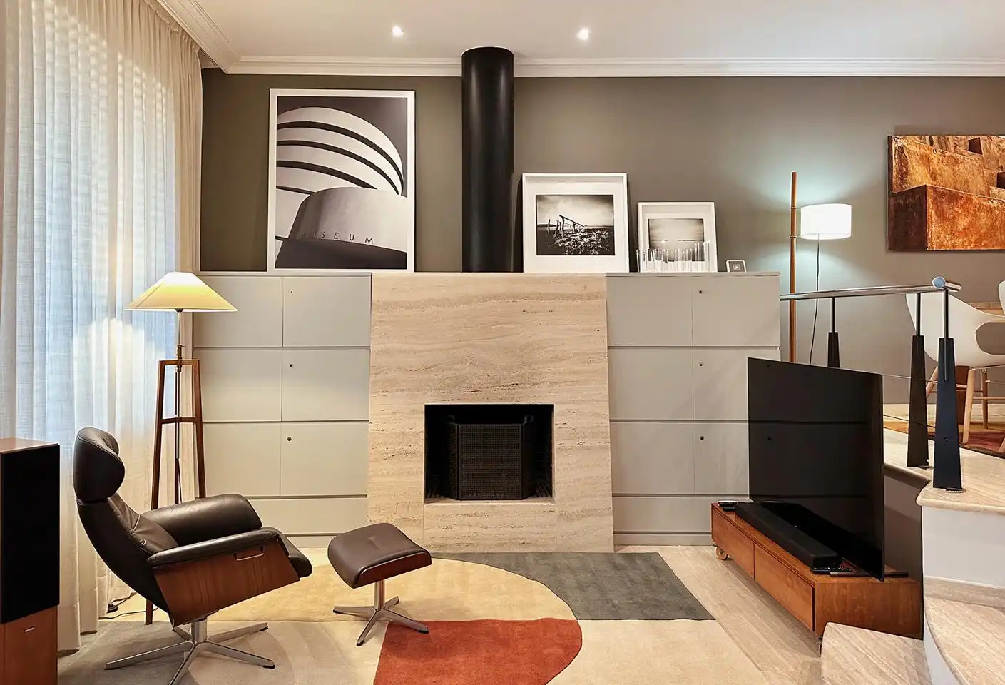 Sala de estar de Casa o chalet en venta en Teià con Calefacción, Jardín privado y Terraza