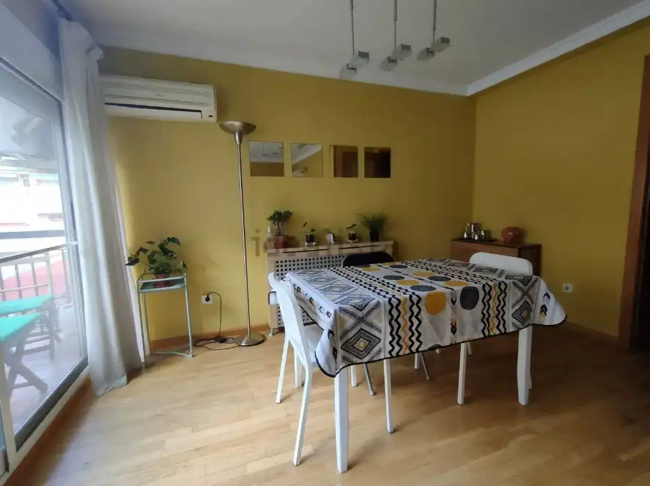 Esszimmer von Wohnung zur Miete in  Valencia Capital mit Klimaanlage, Terrasse und Möbliert