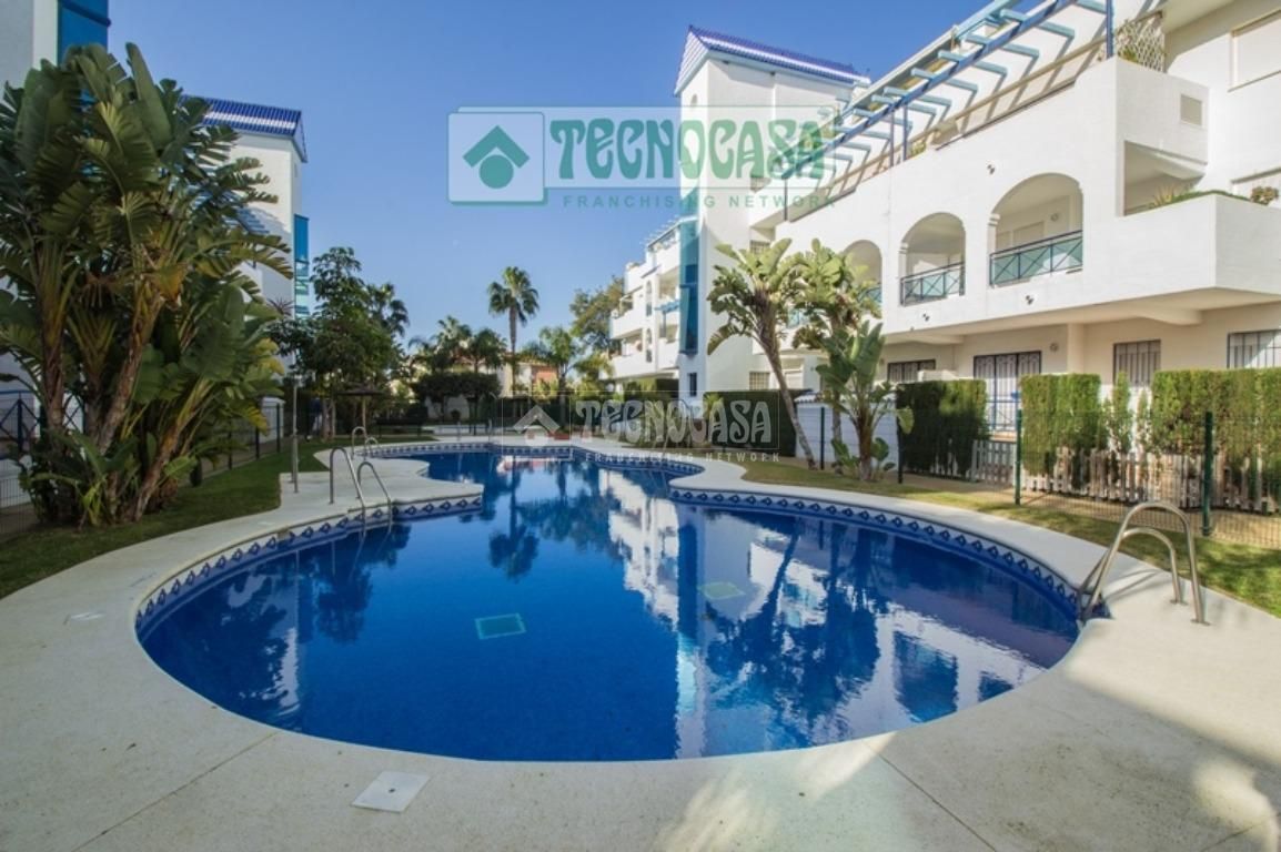 Exterior view of Flat for sale in Rota  with Air Conditioner, Private garden and Terrace