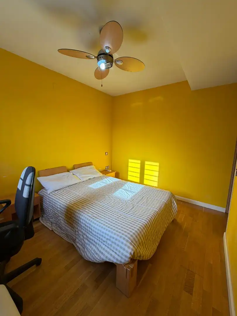Bedroom of Attic for rent in Madrid  with Air Conditioner, Heating and Furnished