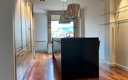 Kitchen of Flat for sale in Girona Capital  with Air Conditioner and Balcony