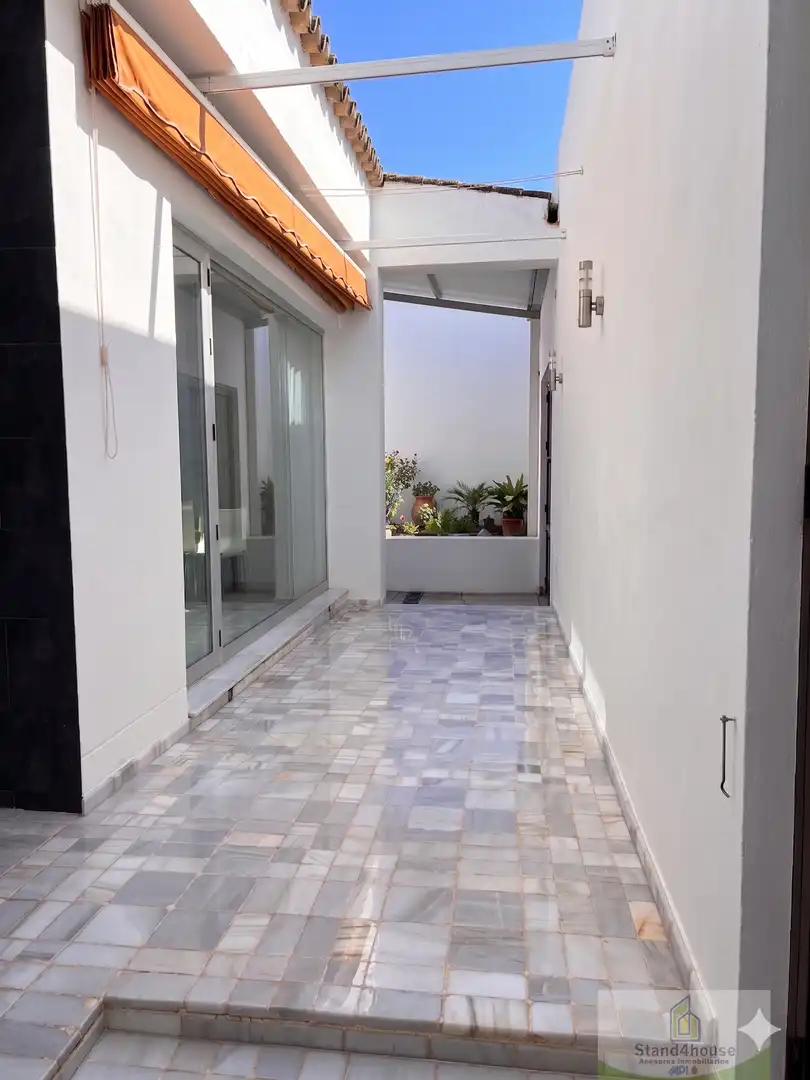 Terraza de Casa o chalet en venta en Bollullos Par del Condado con Aire acondicionado, Calefacción y Terraza