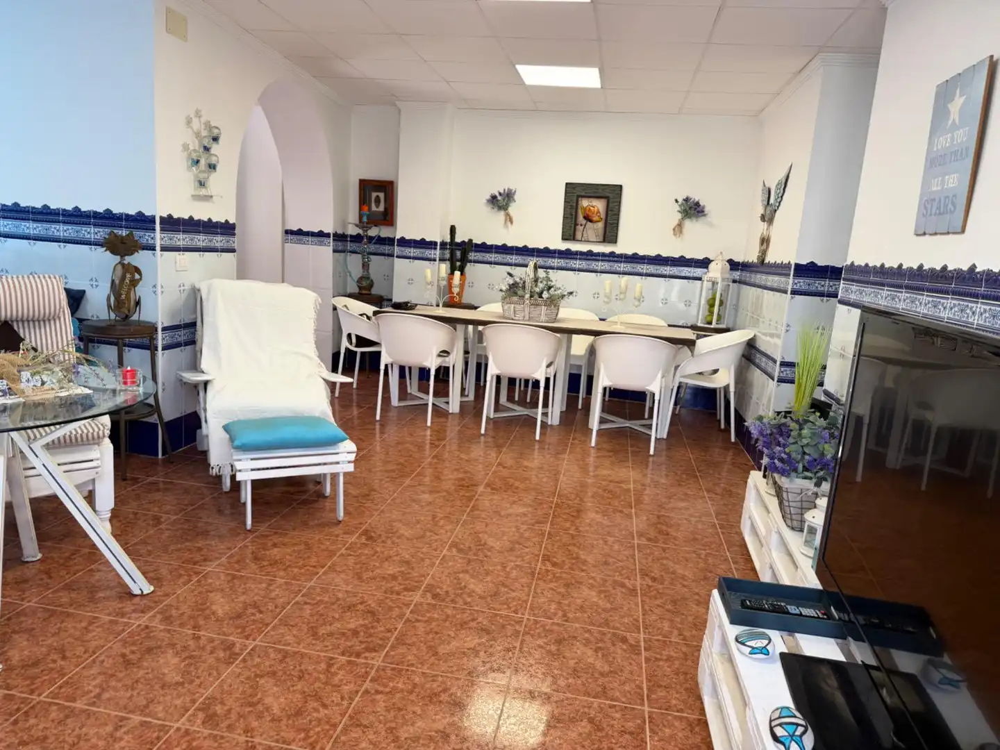 Dining room of Ground floor for sale in Chilches / Xilxes  with Private garden, Terrace and Furnished