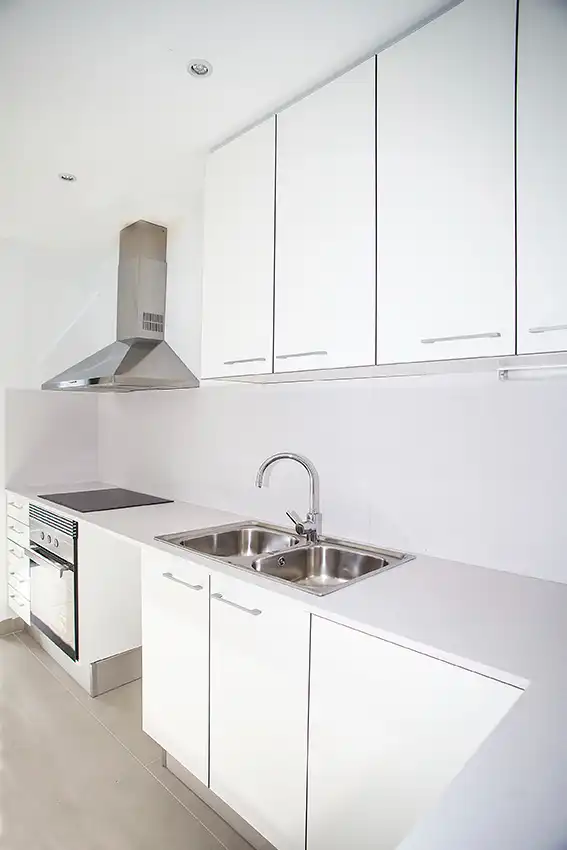 Kitchen of Flat for rent in Barcelona  with Terrace, Storage room and Oven