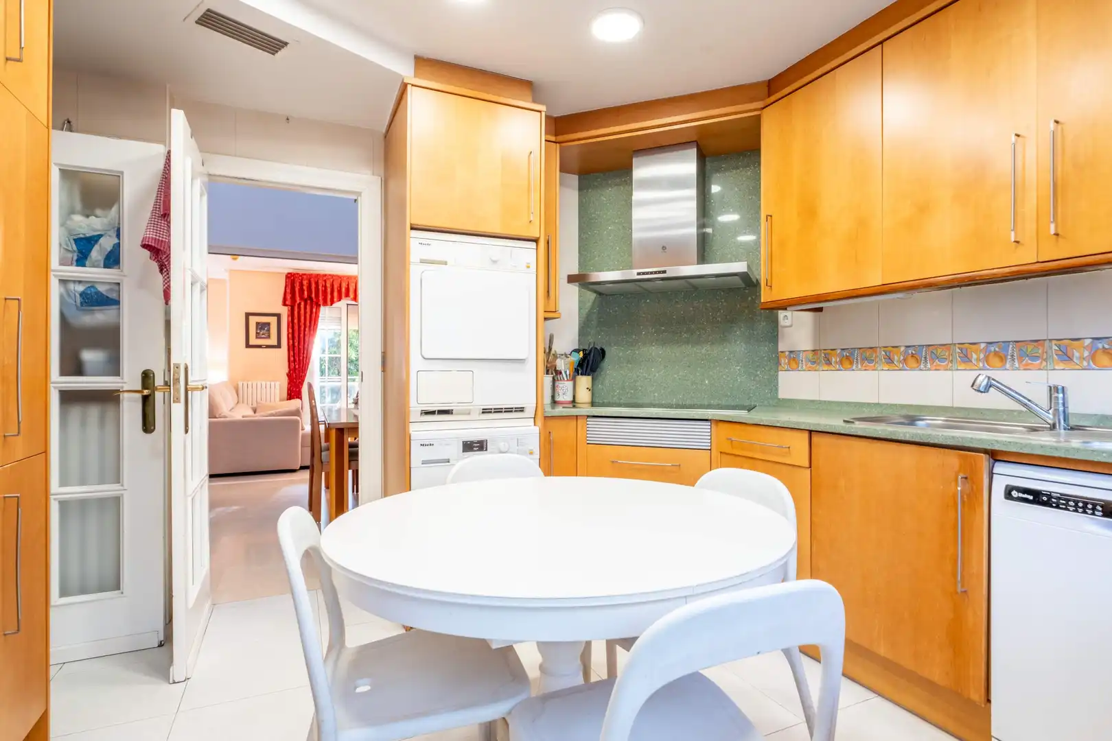 Kitchen of Detached homes for sale in Zaragoza  with Air Conditioner, Heating and Community pool