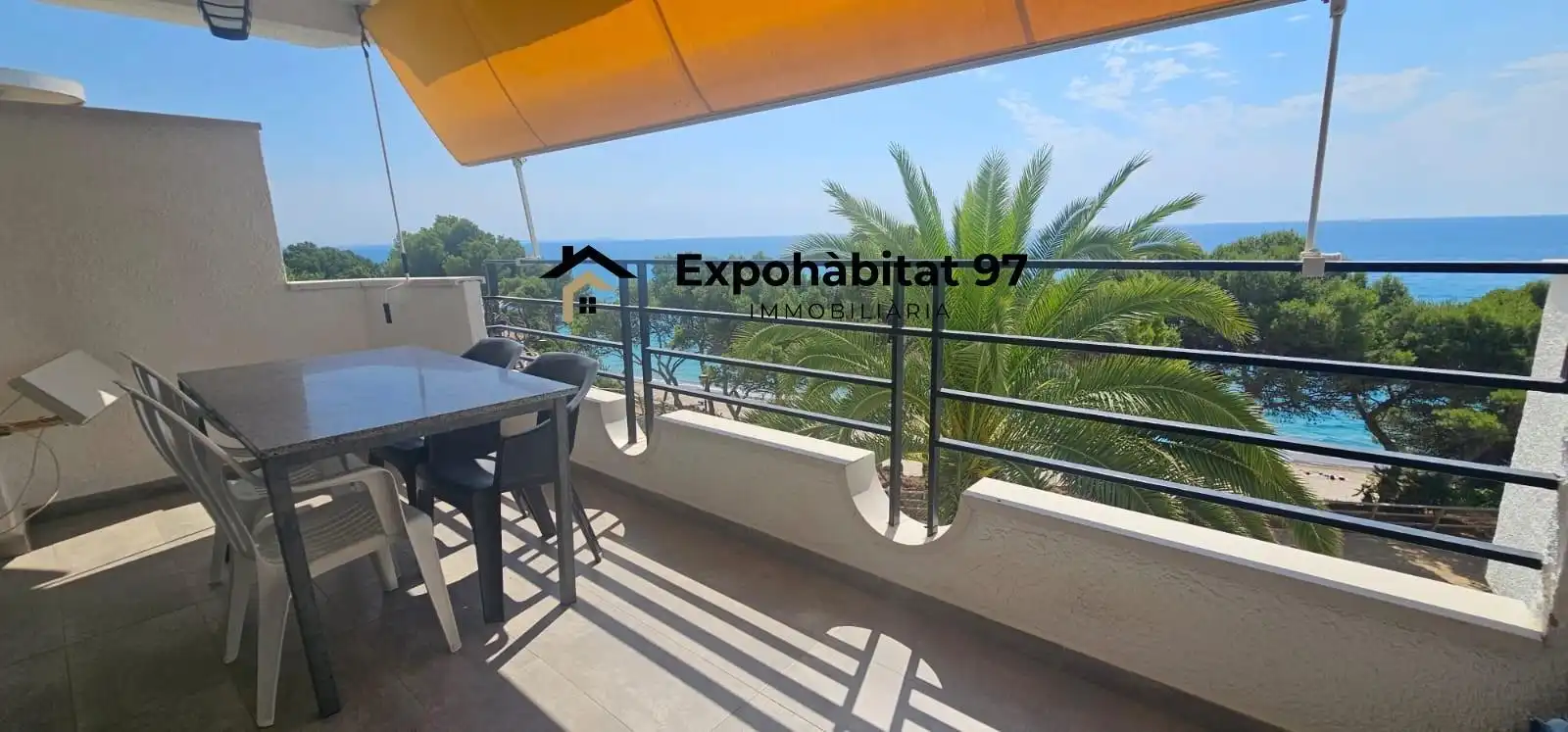Terraza de Apartamento en venta en Mont-roig del Camp con Aire acondicionado y Piscina comunitaria