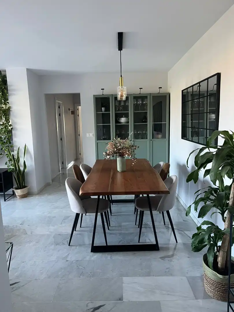 Esszimmer von Wohnung zur Miete in Rincón de la Victoria mit Klimaanlage, Terrasse und Möbliert