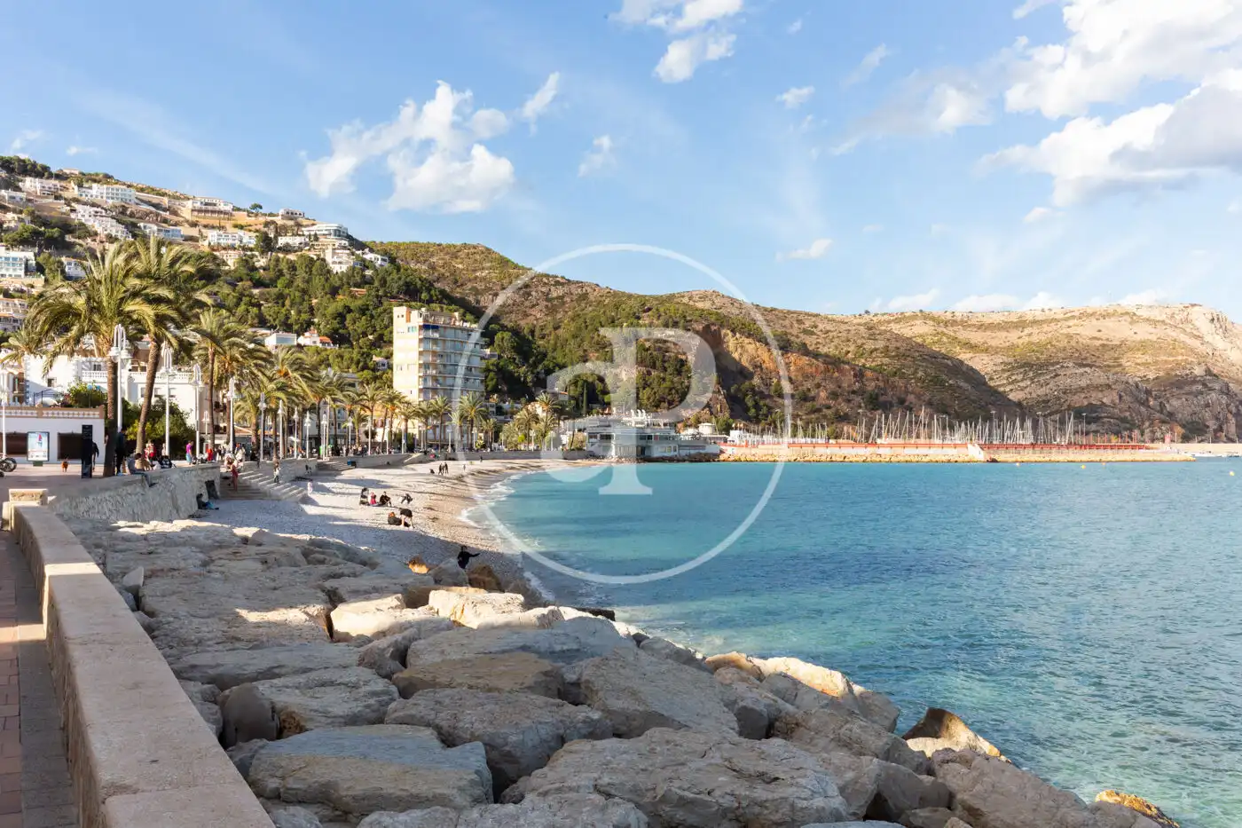 Vista exterior de Piso de alquiler en Jávea / Xàbia con Aire acondicionado, Calefacción y Jardín privado