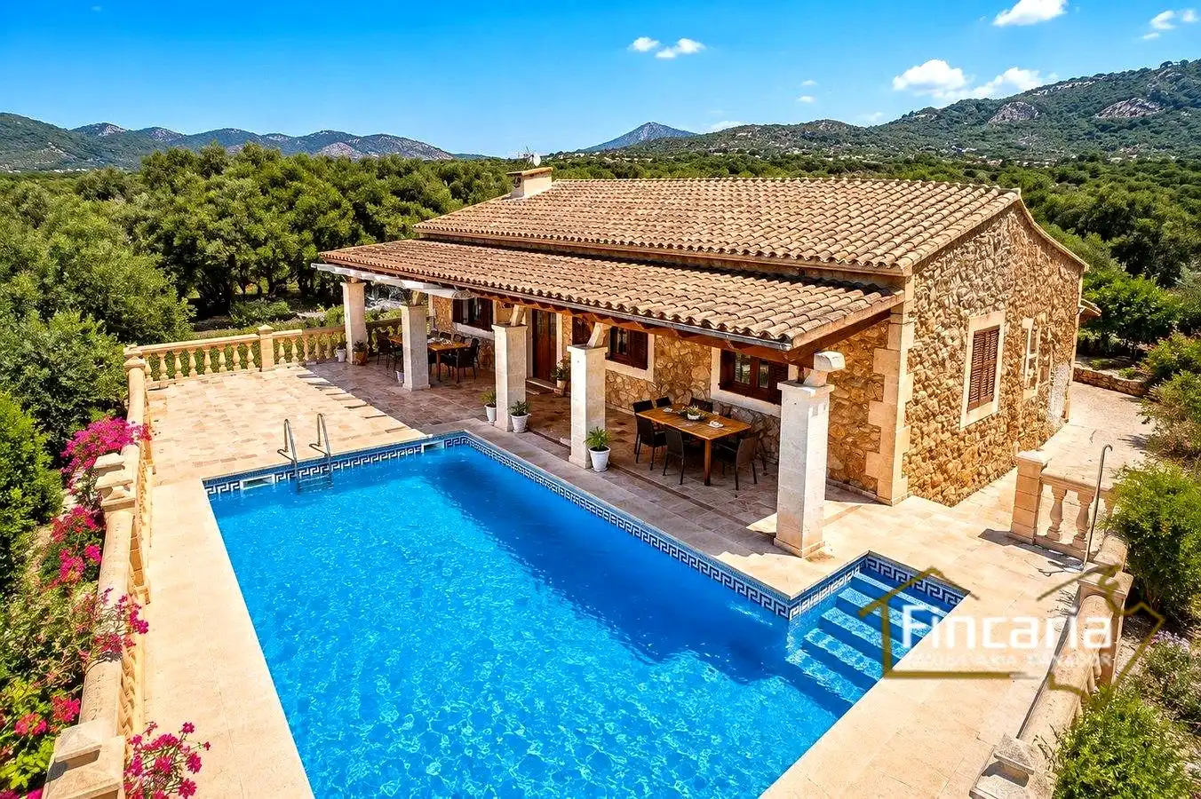 Exterior view of Country homes for sale in Manacor  with Air Conditioner, Private garden and Terrace