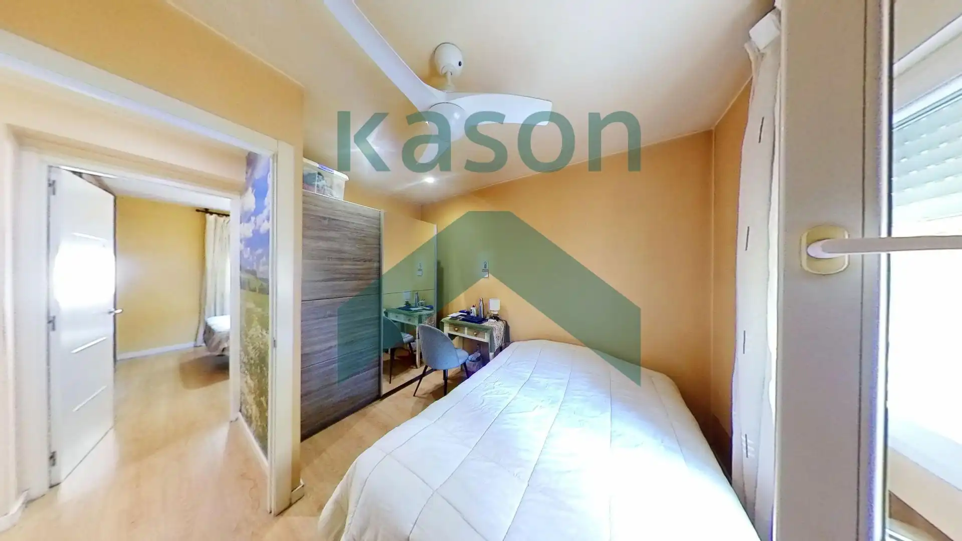 Bedroom of Flat for sale in Madrid  with Air Conditioner and Heating
