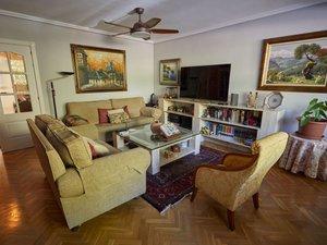 Living room of Flat for sale in Las Rozas de Madrid  with Air Conditioner, Heating and Parquet flooring