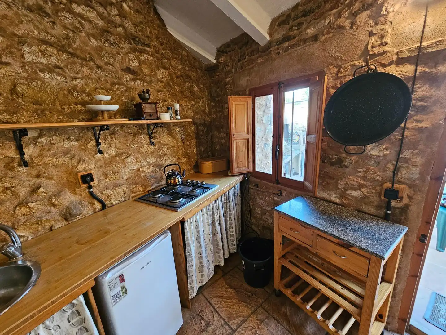 Cocina de Finca rústica en venta en Chulilla
