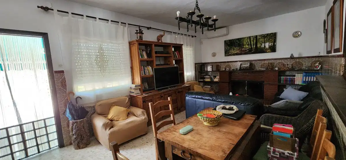 Sala de estar de Finca rústica en venta en Valverde del Camino