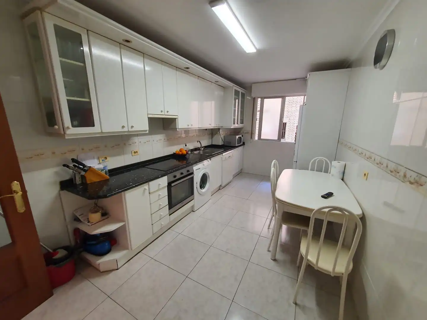Küche von Wohnung zum Verkauf in Palencia mit Heizung, Parkett und Abstellraum