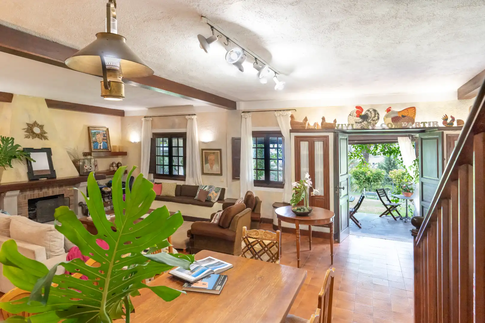 Sala de estar de Casa o chalet de alquiler en Tegueste con Jardín privado, Terraza y Amueblado