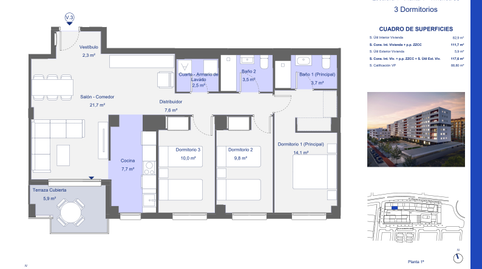 Photo 2 of Flat for sale in Giusseppe Verdi, 101, San José - Los Metales, Valencia