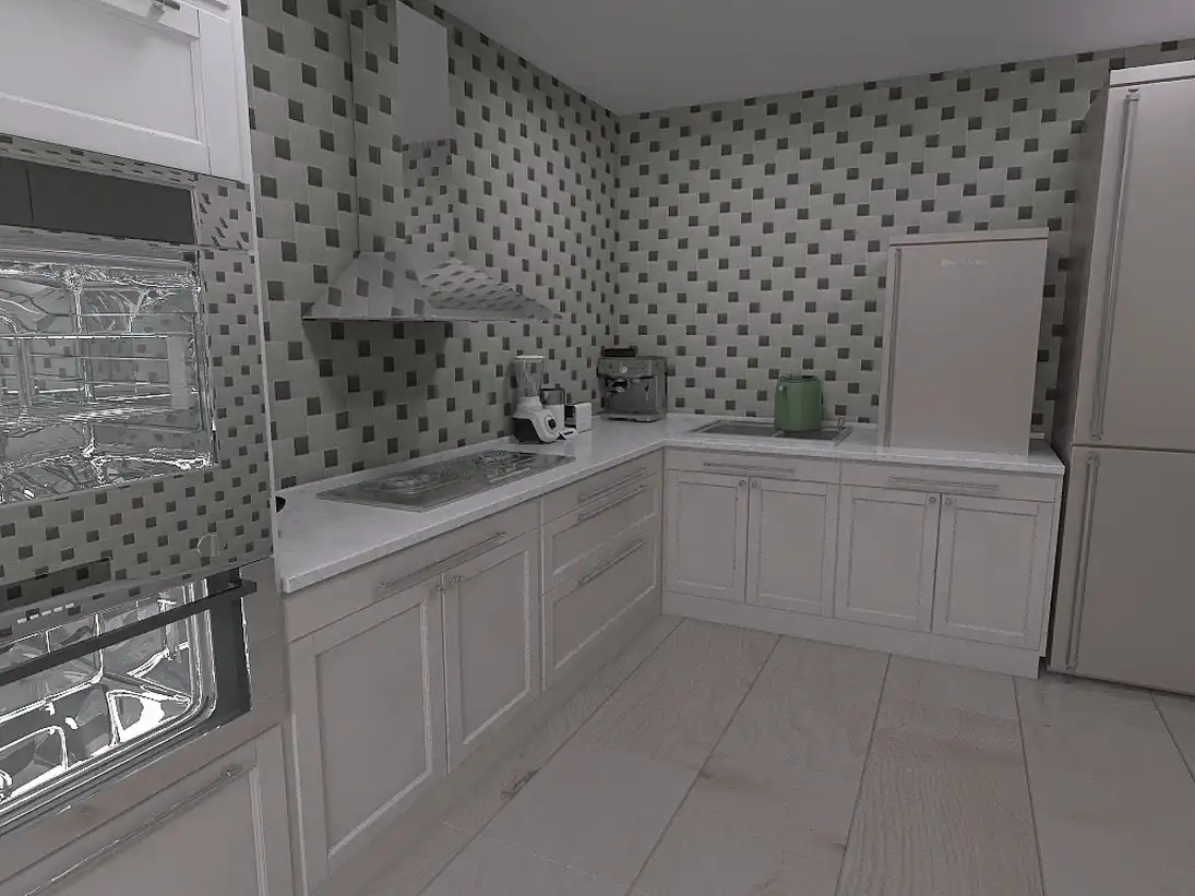 Cocina de Piso en venta en Madrid con Calefacción, Trastero y Amueblado