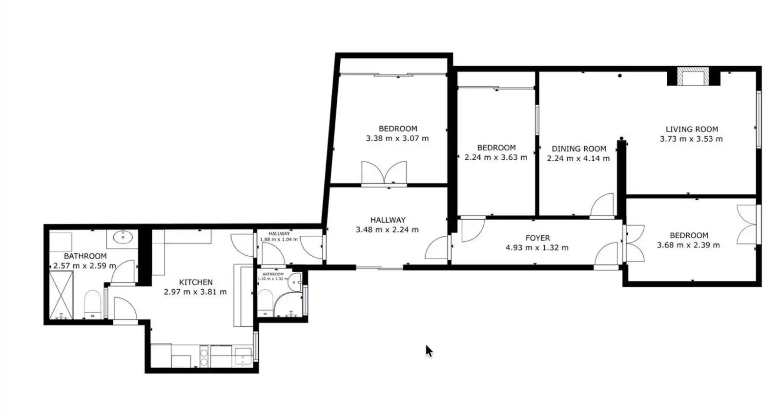 Flat for rent in Centro