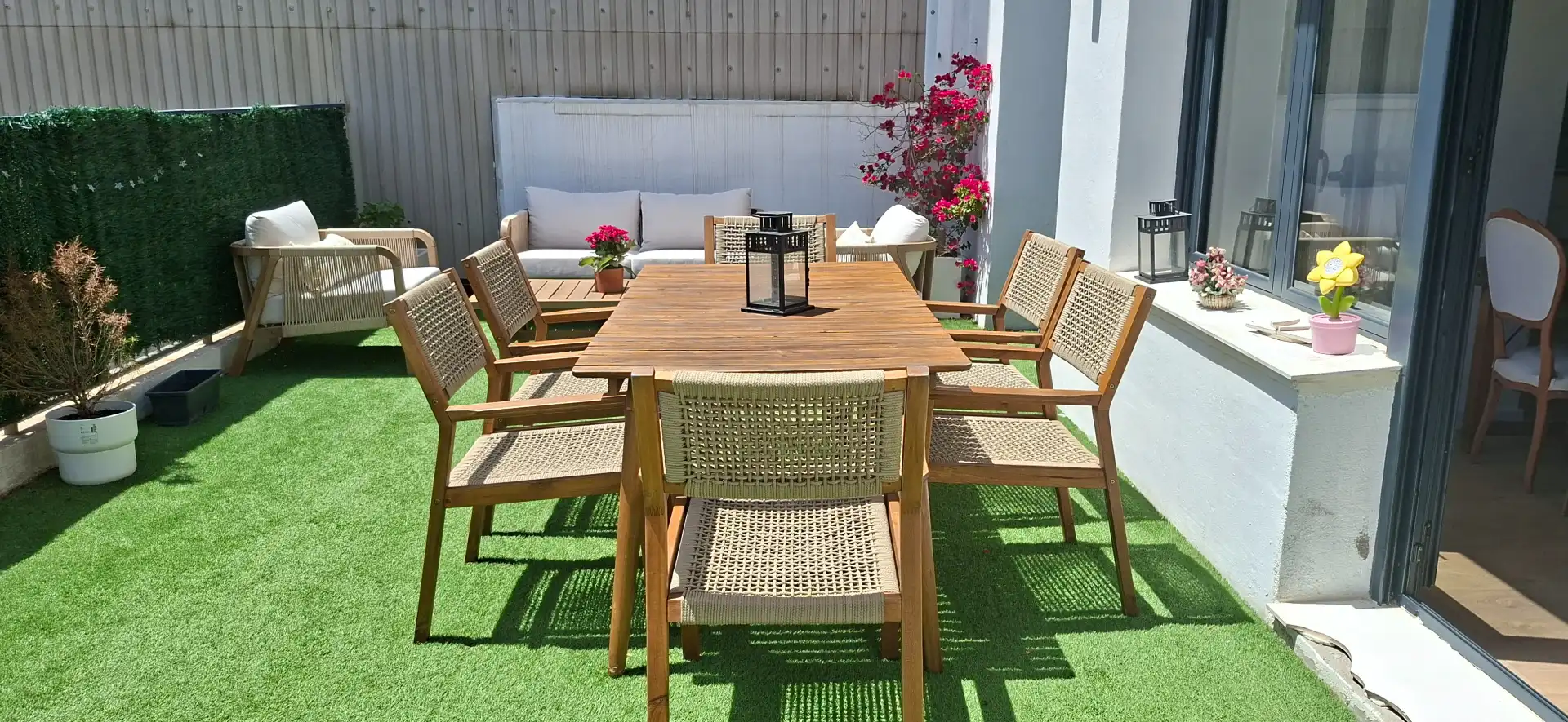 Terrace of Flat for sale in Badalona  with Air Conditioner, Heating and Terrace