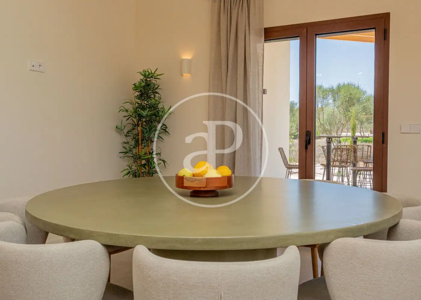 Dining room of Houses for rent in Campos  with Air Conditioner, Heating and Private garden