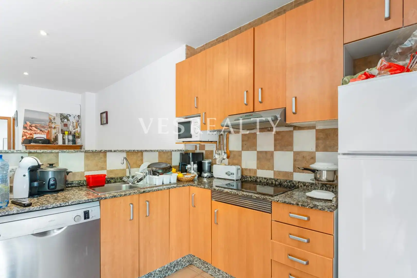 Cuina de Casa o xalet en venda en Sant Joan d'Alacant amb Jardí privat, Terrassa i Balcó