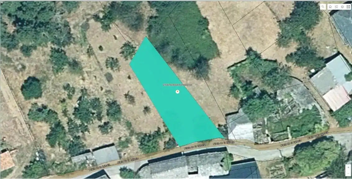 Terreno en venta en A Pobra do Brollón 
