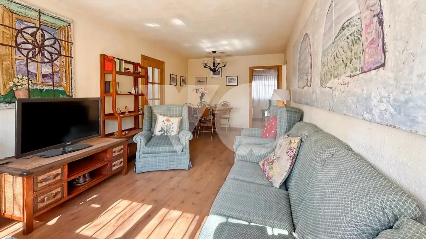 Wohnzimmer von Wohnung zum Verkauf in Madrid mit Heizung und Möbliert