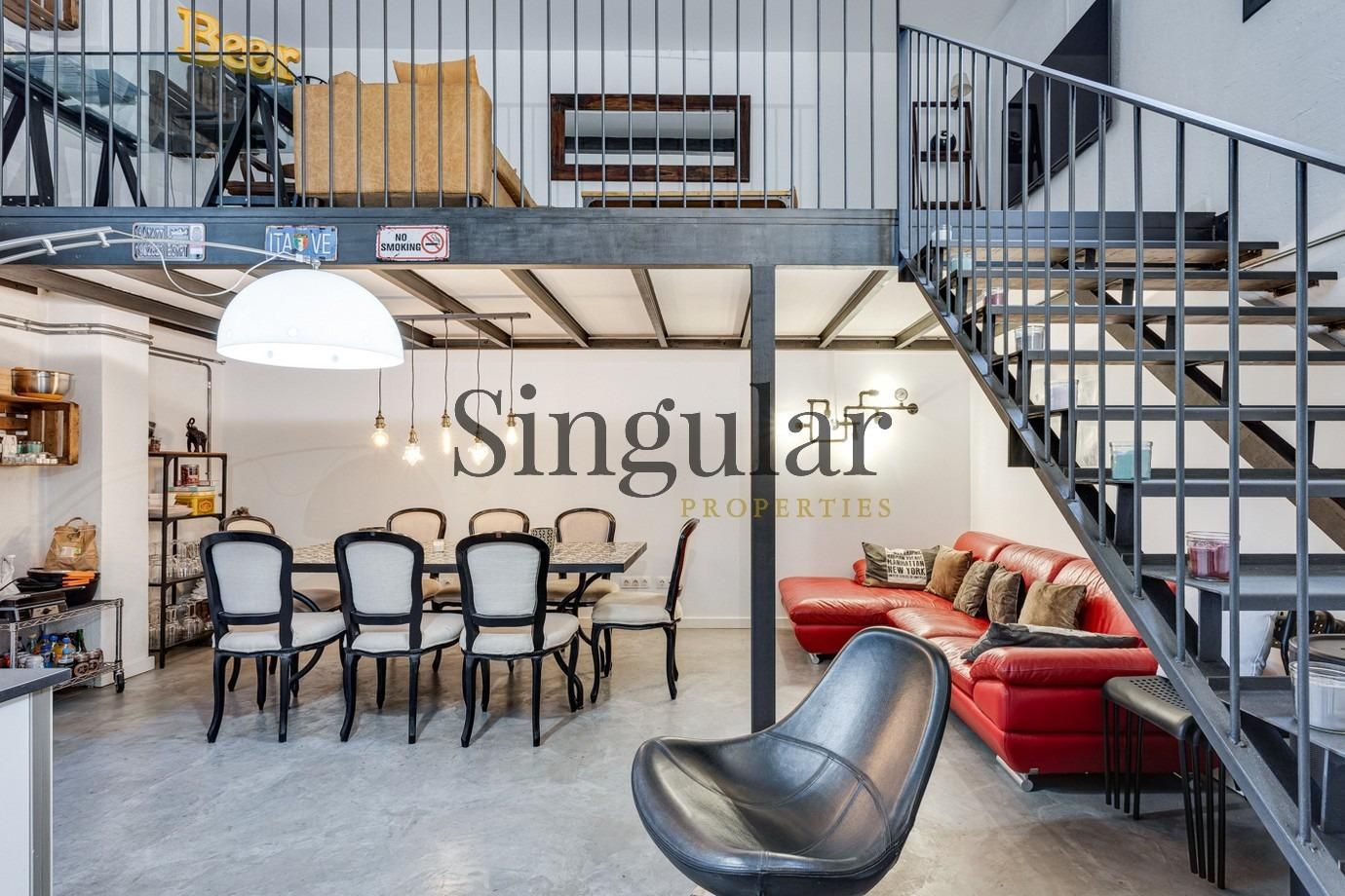 Dining room of Premises for sale in  Barcelona Capital