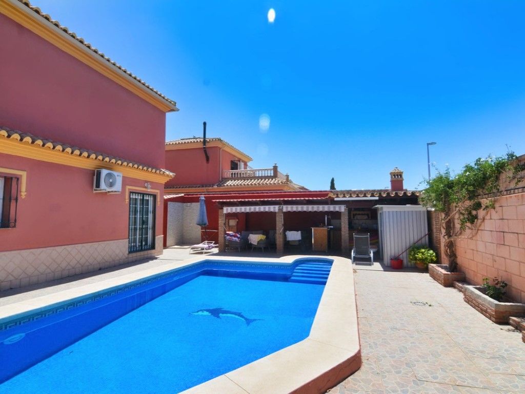 Piscina de Casa o xalet en venda en Mijas amb Aire condicionat, Terrassa i Piscina