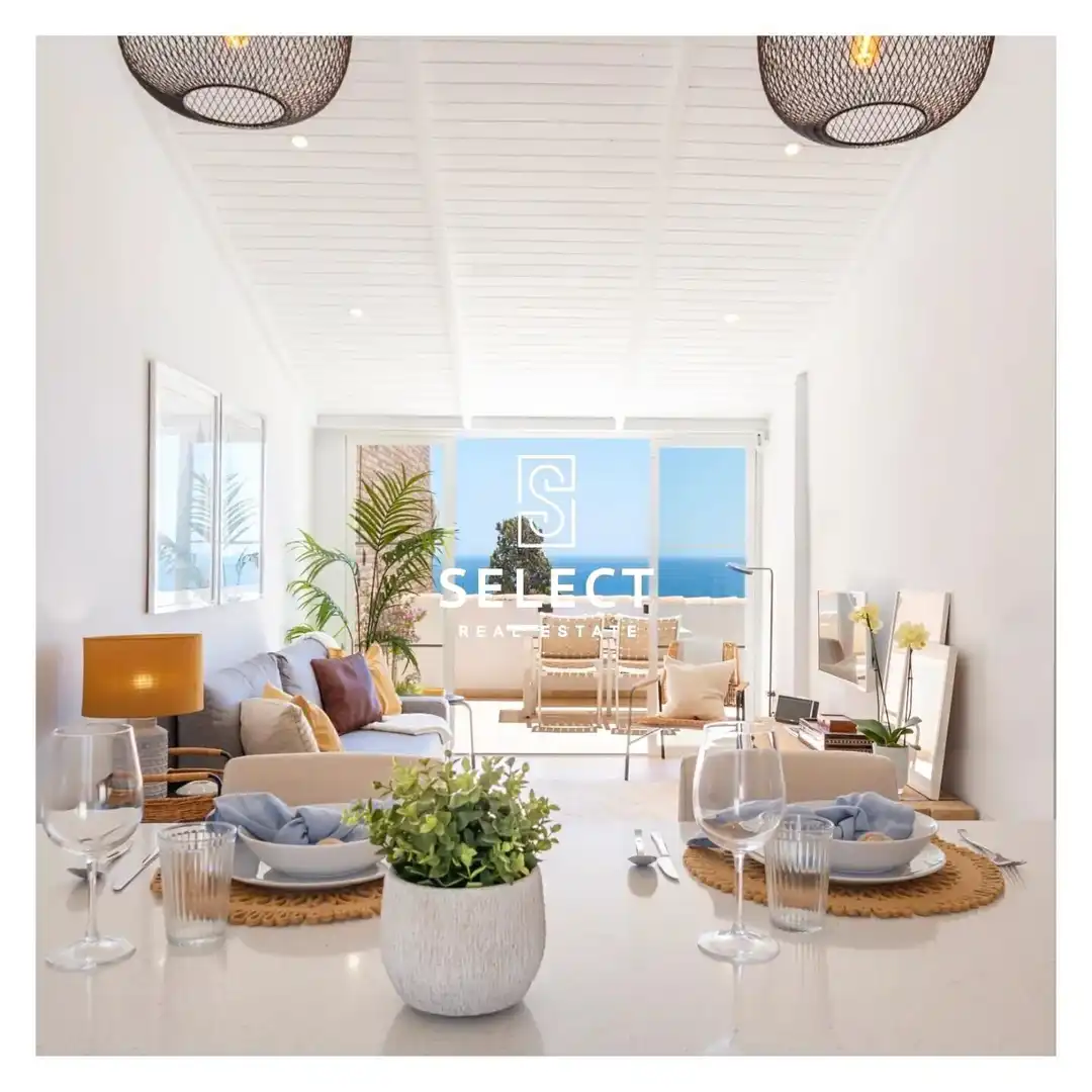 Wohnzimmer von Wohnungen zum Verkauf in Almuñécar mit Klimaanlage, Heizung und Terrasse