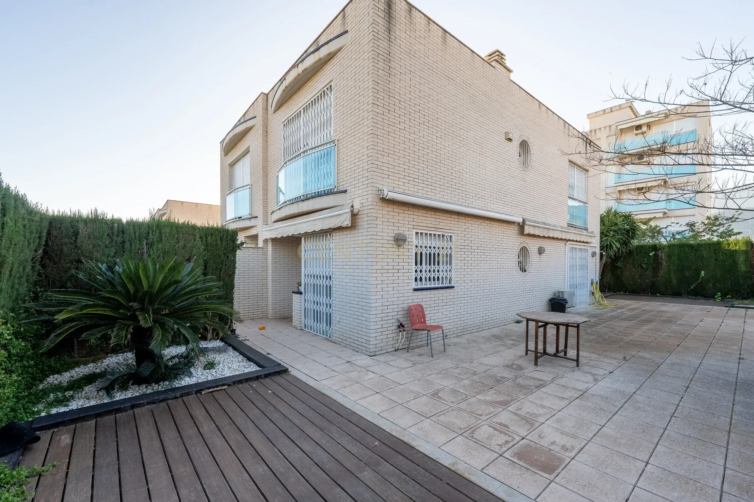 Exterior view of House or chalet for sale in Sant Carles de la Ràpita  with Air Conditioner, Terrace and Furnished