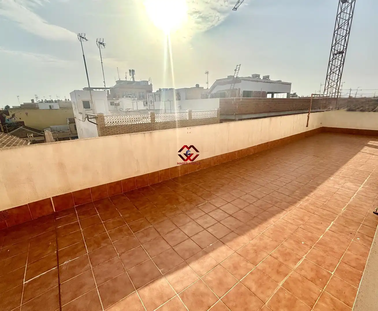 Terrace of Apartments for sale in San Javier  with Air Conditioner, Storage room and Furnished