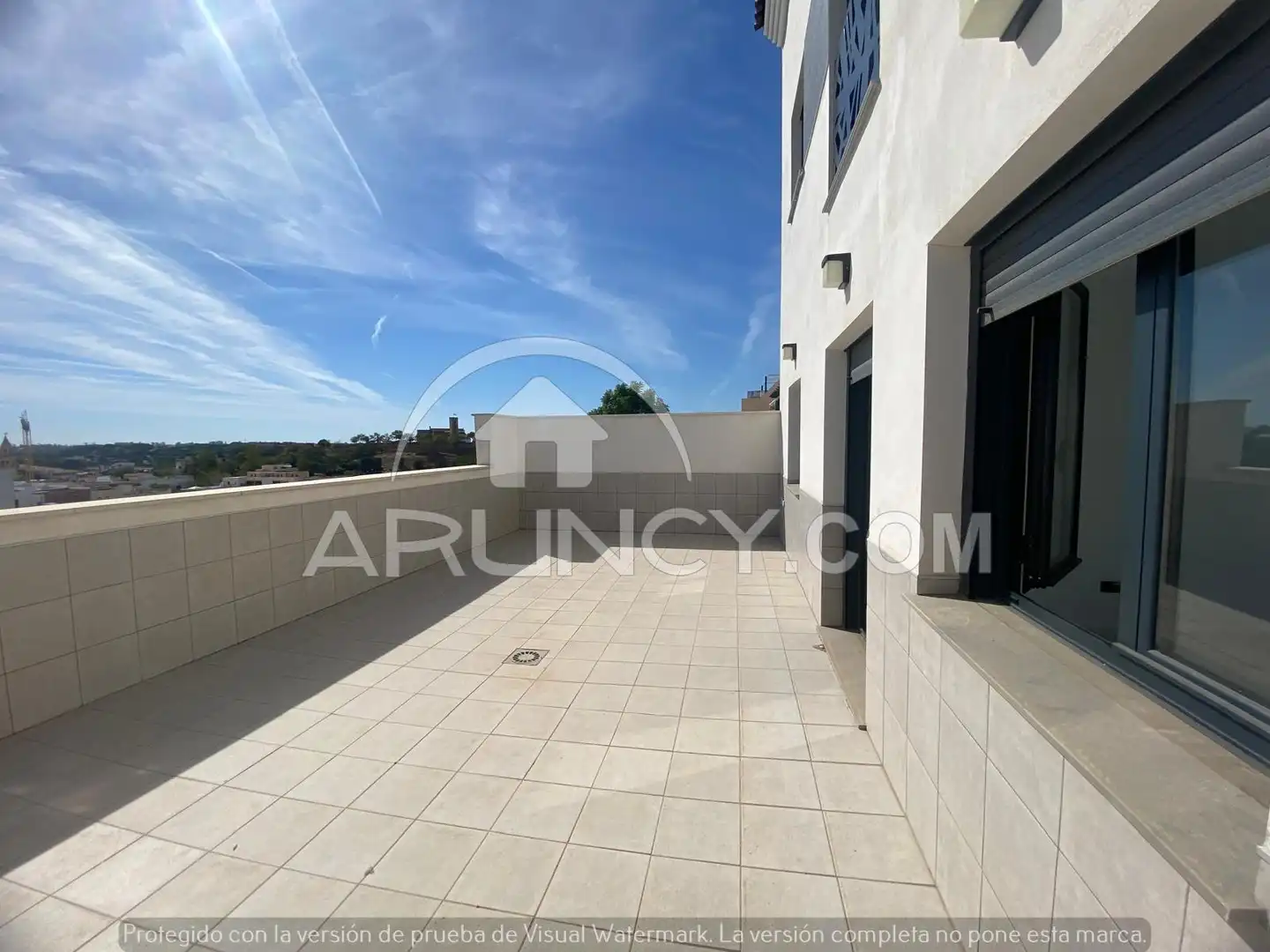 Terrace of Flat for rent in Centro