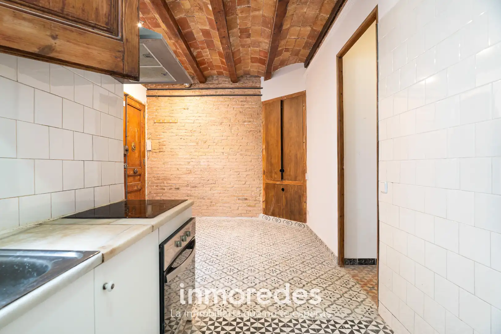 Vista exterior de Piso en venta en Barcelona con Balcón