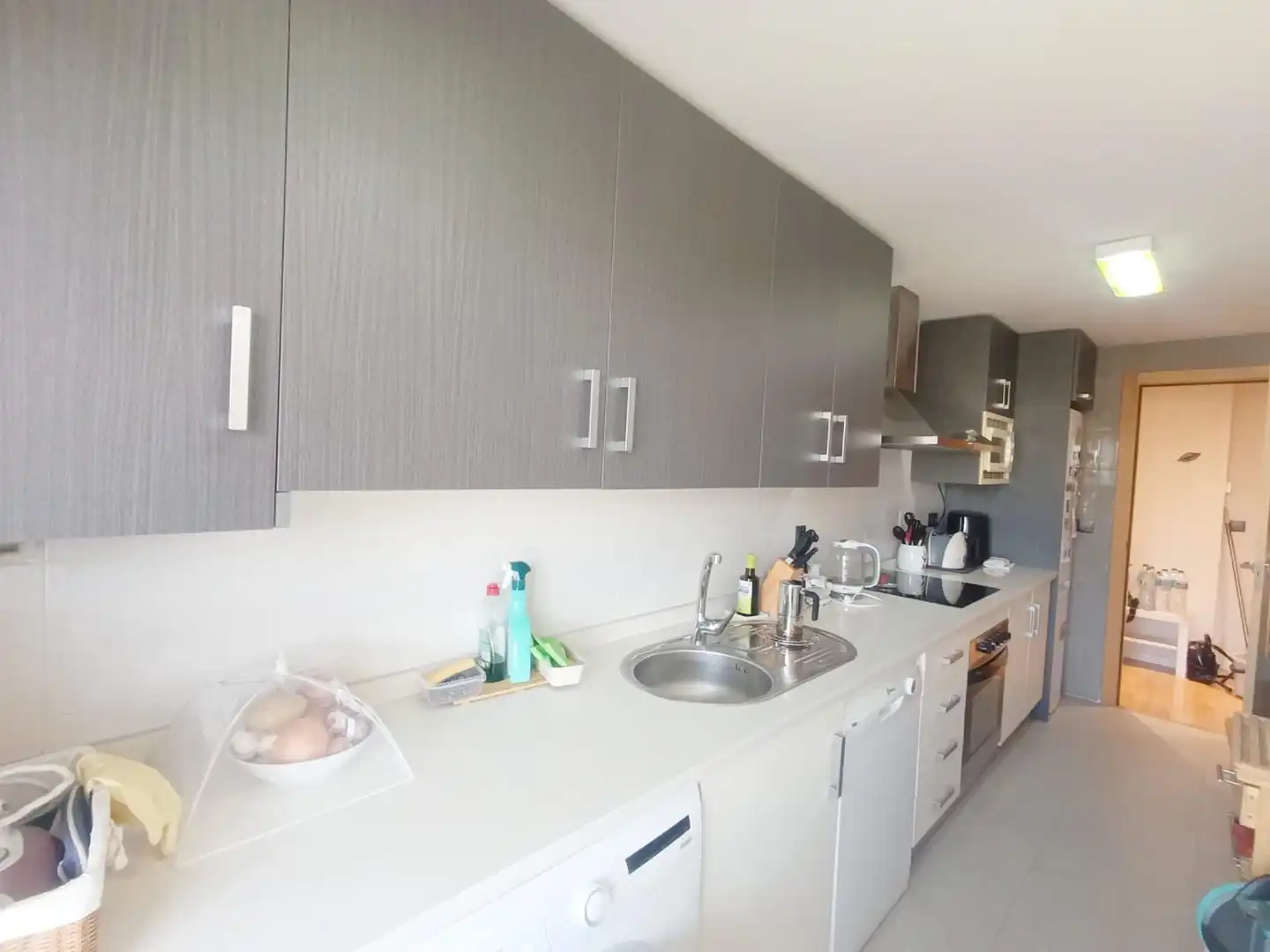 Kitchen of Flat for sale in Málaga  with Private garden, Terrace and Storage room