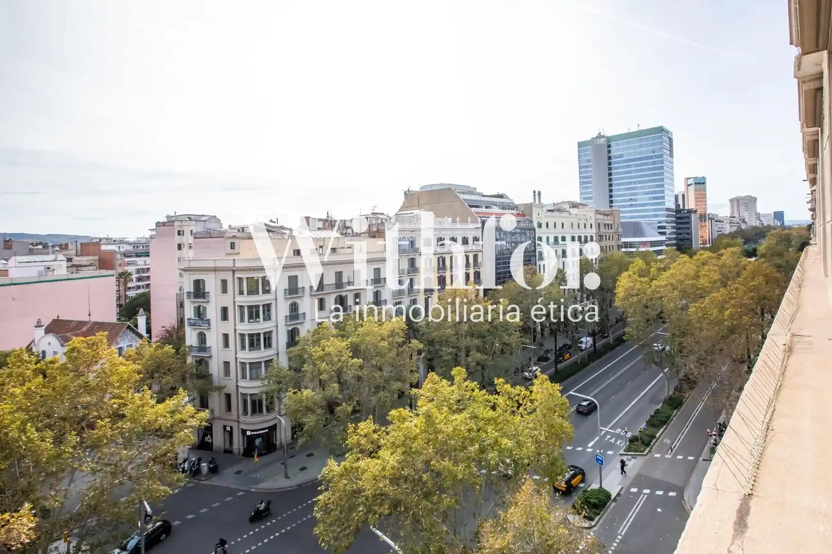 Vista exterior de Piso de alquiler en Barcelona con Aire acondicionado, Calefacción y Parquet