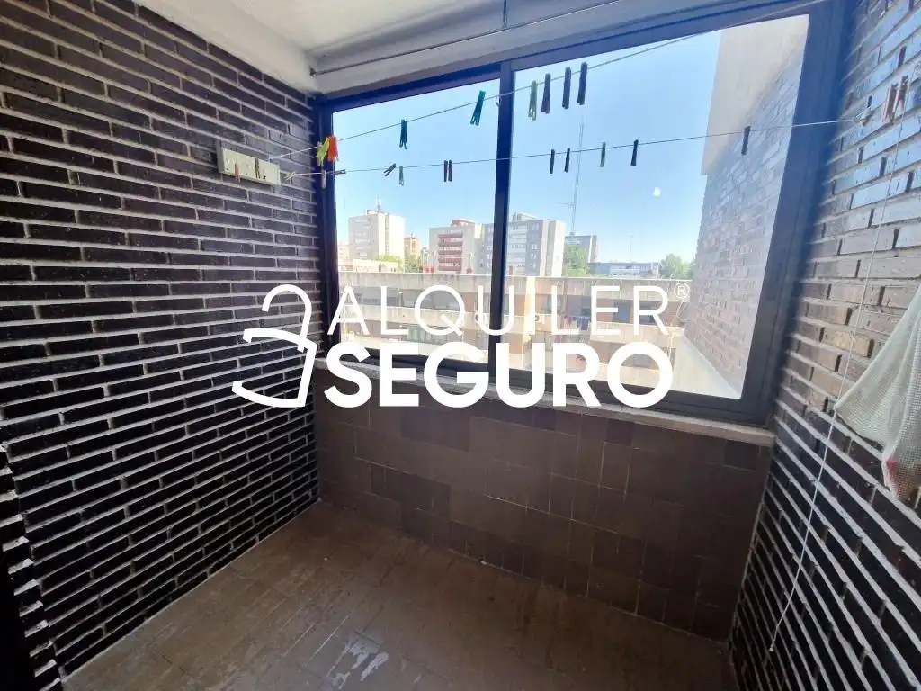 Balcony of Flat for rent in Fuenlabrada  with Air Conditioner, Heating and Terrace