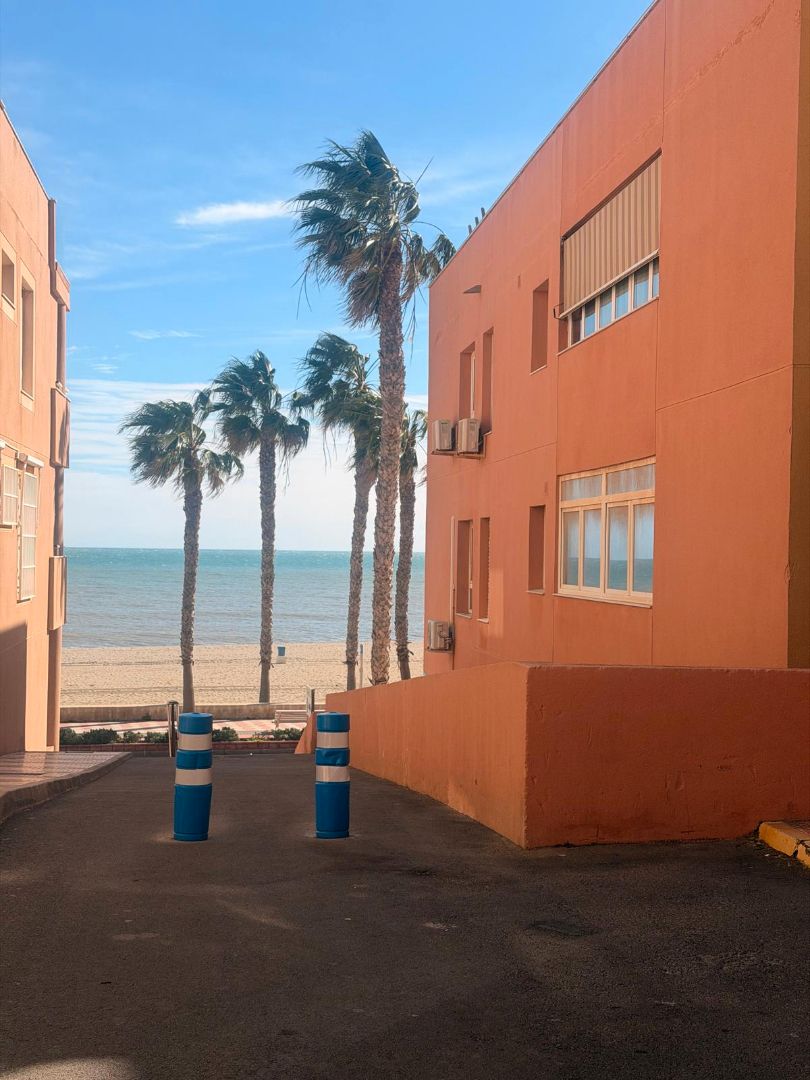 Exterior view of Flat to rent in Roquetas de Mar  with Air Conditioner, Furnished and Oven