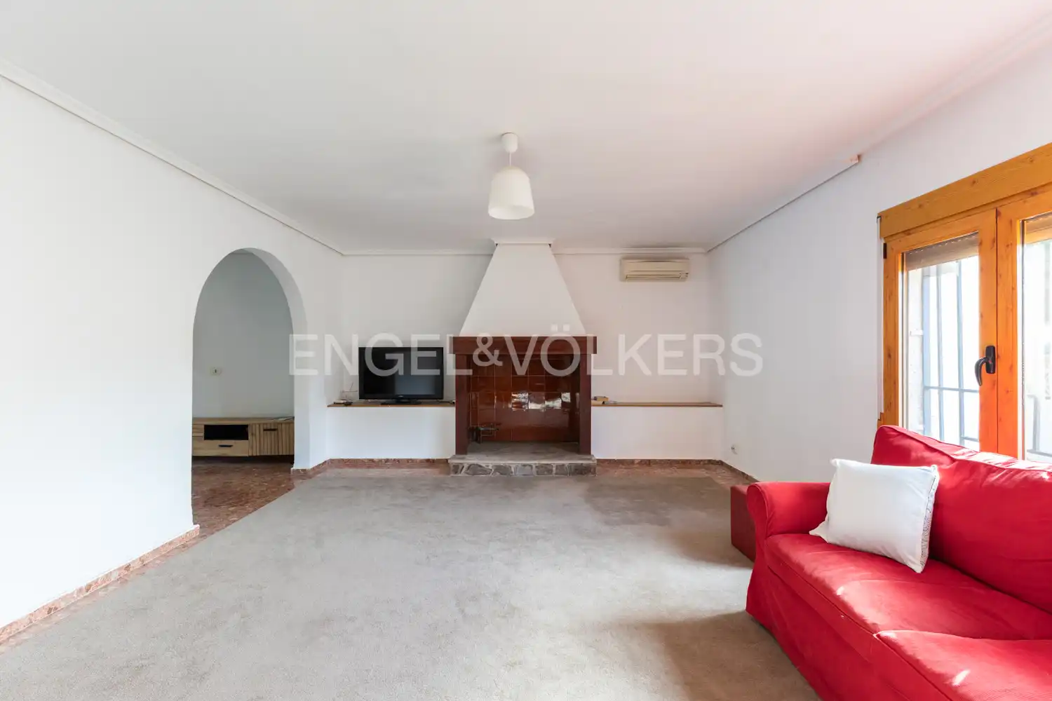 Sala de estar de Casa o chalet en venta en Benicasim / Benicàssim con Aire acondicionado, Calefacción y Jardín privado
