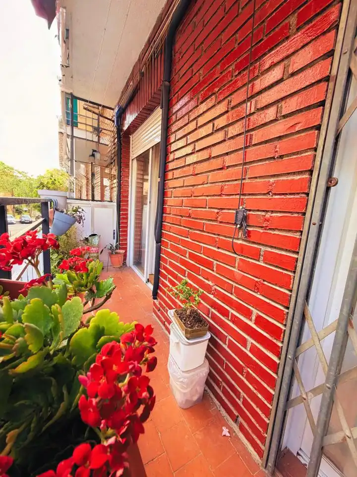 Balcony of Flat for sale in Madrid  with Air Conditioner, Heating and Terrace