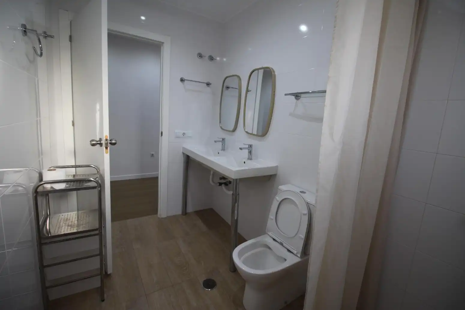Baño de Casa o chalet de alquiler en La Garrovilla  con Aire acondicionado y Parquet