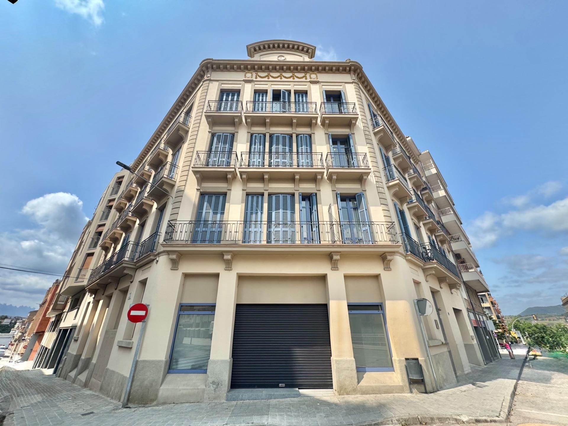 Vista exterior de Pis de lloguer en Manresa amb Aire condicionat, Calefacció i Balcó